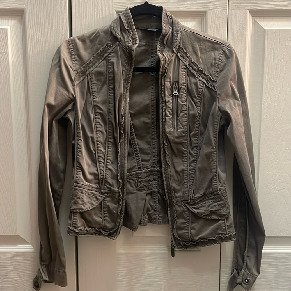 Armani exchange grey jacket
